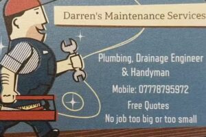 Darren&rsquo;s Plumbing & Maintenance Services